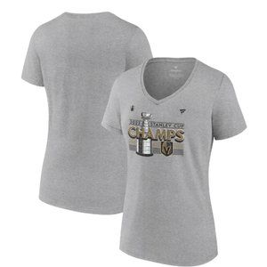 FANATICS VEGAS GOLDEN KNIGHTS STANLEY CUP CHAMPIONS WOMEN'S LOCKER ROOM TEE XL
